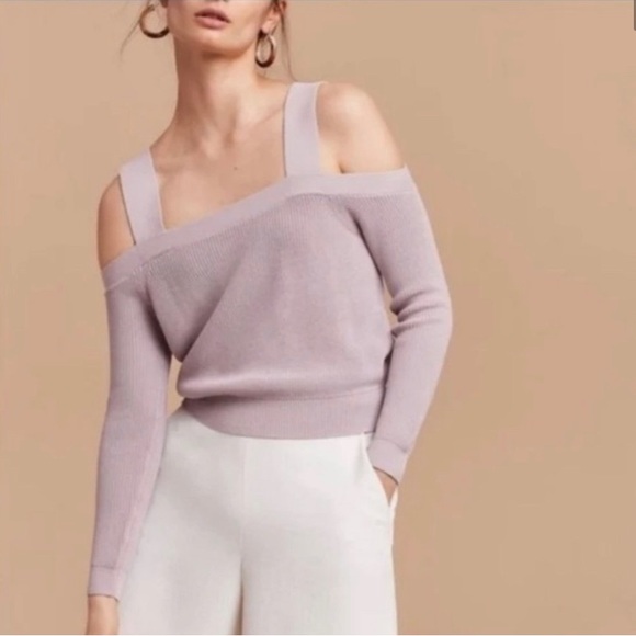 Black Wilfred cold shoulder sweater, XS - Picture 5 of 5